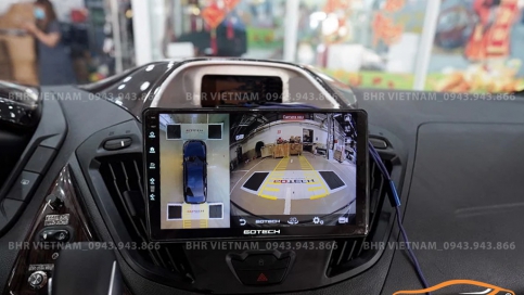Màn hình DVD Android liền camera 360 Ford Tourneo 2019 - nay | Gotech GT360 Plus